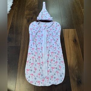 Baby Sleep Sack and Hat NWOT